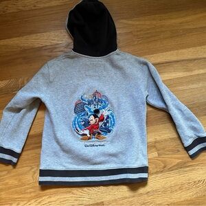 Disneyland embroidered hoodie-kids sweatshirt with Mickey Mouse Magic Kingdom-M